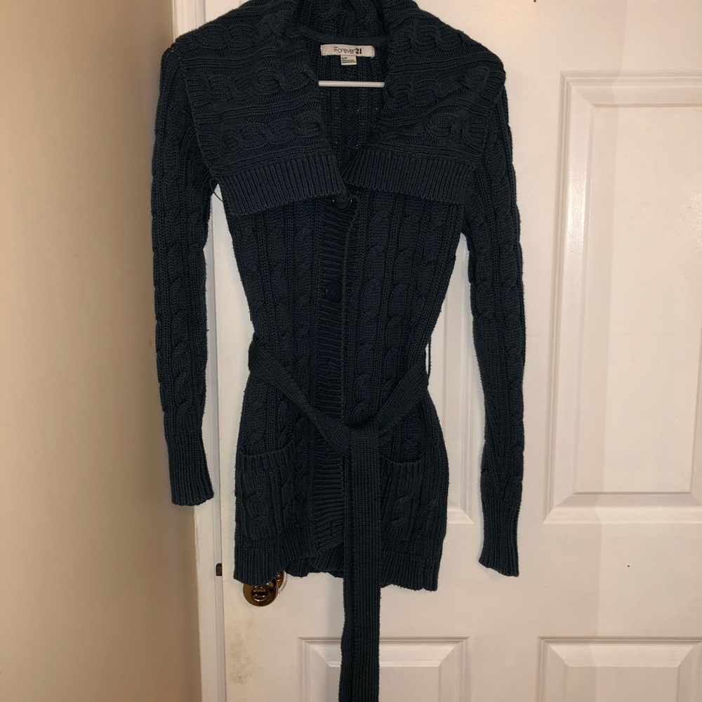 Forever 21 Button Up Knitted Sweater